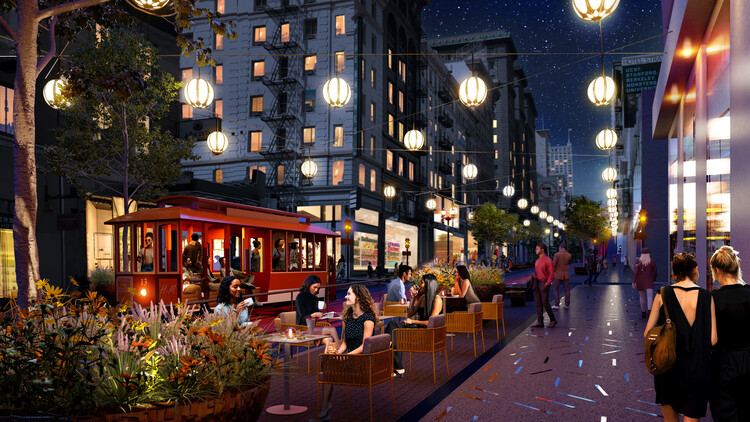 Полевые операции и SITELAB представили план городского проектирования по возрождению одной из знаковых улиц Сан-Франциско — изображение 4 из 6