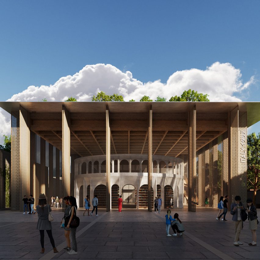 Итальянский павильон от Mario Cucinella Architects на выставке Osaka Expo 2025