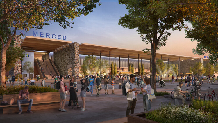 Foster + Partners и Arup представляют проект первых станций высокоскоростной железной дороги Калифорнии – изображение 9 из 10