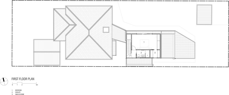 Дом без Rezzavations / Sarah Lake Architects - Изображение 15 из 17