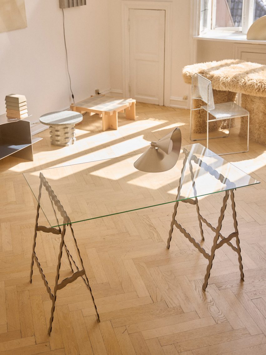 Письменный стол Антона Микконена на выставке NoDe House of Nordic Design
