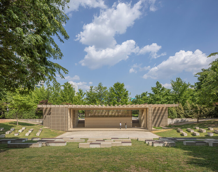 Экологическая матрица, павильон с дышащей сеткой / Soltozibin Architects — изображение 1 из 35