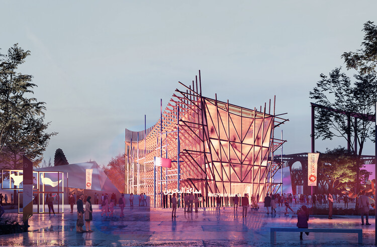 Лина Готме представляет дизайн павильона Королевства Бахрейн на выставке Expo Osaka 2025 — изображение 1 из 7