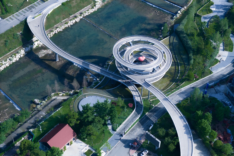 Мост G Clef / ZZHK Architects — изображение 1 из 34