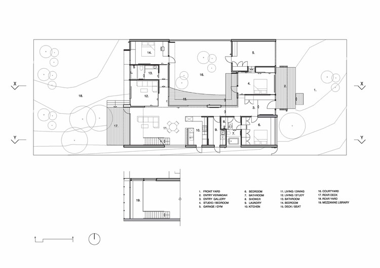 Двор и садовый домик / Delia Teschendorff Architecture - Изображение 13 из 14