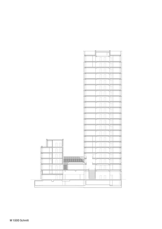 Высотное здание на площади Европы / allmannwappner — изображение 27 из 31