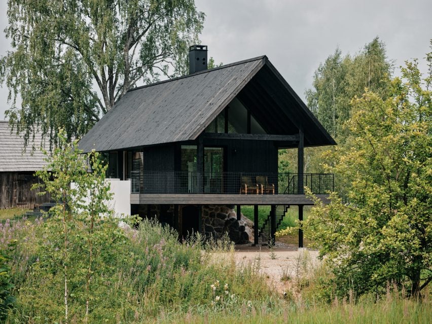 Внешний вид дома Пыро в Эстонии